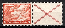 1933 Third Reich, Germany, Wagner, Se-tenant, Zusammendrucke (Mi. W 53, CV $160)