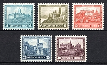 1932 Weimar Republic, Germany (Mi. 474 - 478, Full Set, CV $230, MNH)