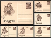 1933-1945 Third Reich Propaganda Nazi Germany Mint Postal Stationeries Collection