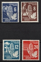 1950 German Democratic Republic, Germany (Mi. 276 - 279, Full Set, CV $30, MNH)