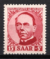 1950 Saar, Germany (Mi. 289, Full Set, CV $40)