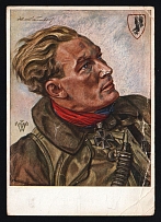 1941 'Captain Baumbach', Propaganda Postcard, Third Reich Nazi Germany