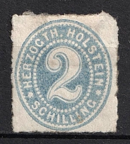 1865 2s Schlezwig, German States, Germany (Mi. 21, CV $80)