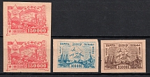 1923 Transcaucasian Socialist Soviet Republic, Russia, Civil War (Zag. 012, 014 - 015, CV $35)