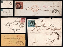 German States, Germany, Collection of Covers (Used)