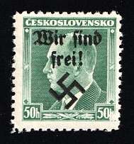 1938 50h Occupation of Rumburg, Sudetenland, Germany (Mi. 7)